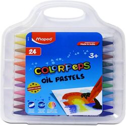Maped Colorpeps Oil Pastel 24 Shades